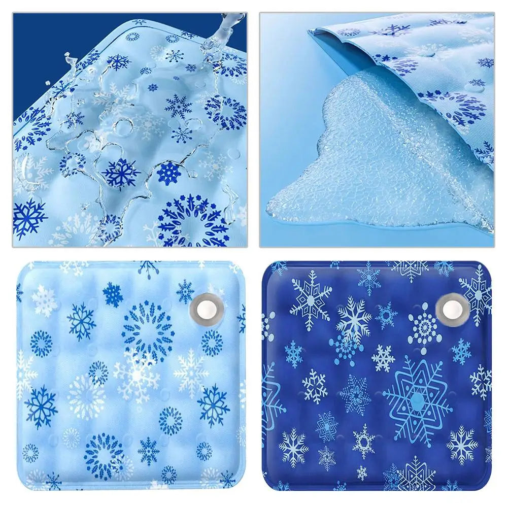 Pad Summer Cooling Dog Cold Mat Kitten Pet Ice Silk Mat Breathable Small Large Dog Pet Mat Cooling Supplies S/M/L Pet Ice Pad