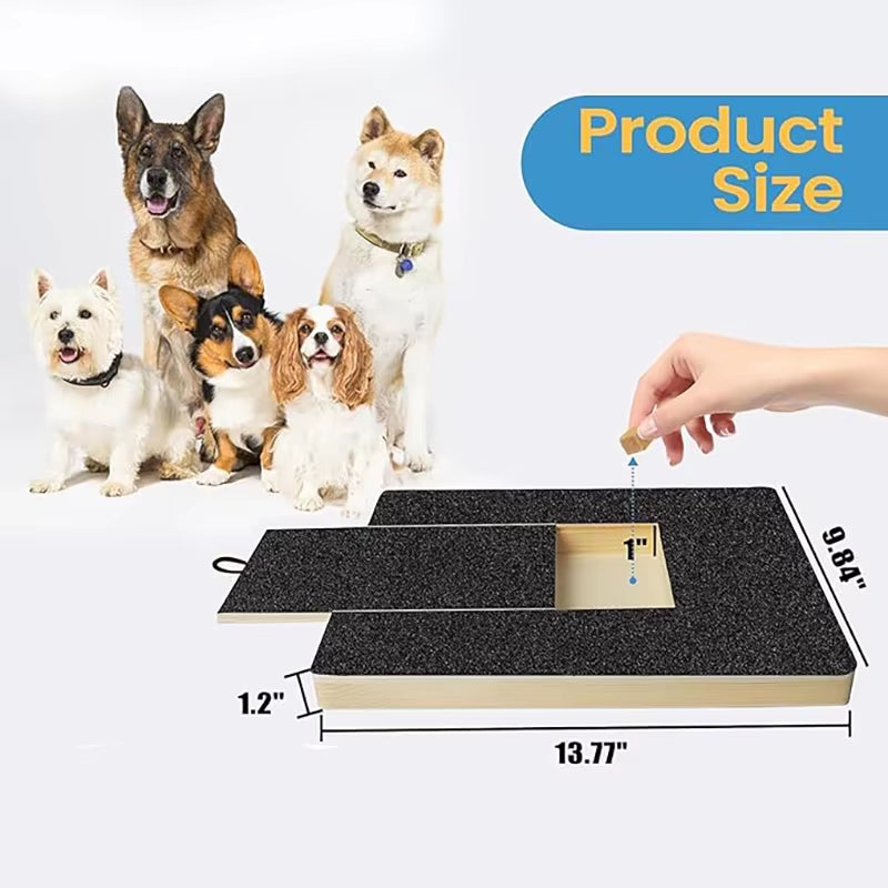 Pet Nail File Board Dog Paw Nail Scratch Pad Trimming Emery Sandpaper Filing Scratch Board Polish Pads
