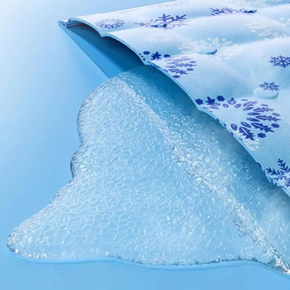 Pad Summer Cooling Dog Cold Mat Kitten Pet Ice Silk Mat Breathable Small Large Dog Pet Mat Cooling Supplies S/M/L Pet Ice Pad